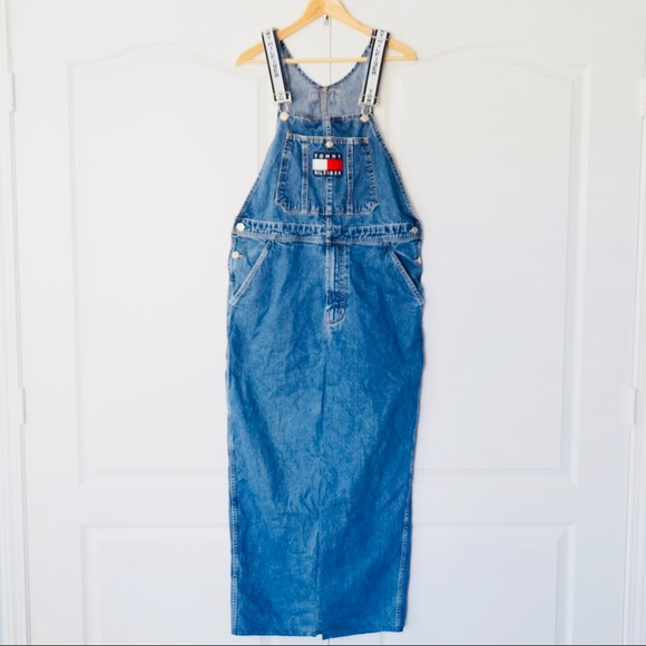 tommy hilfiger overall skirt